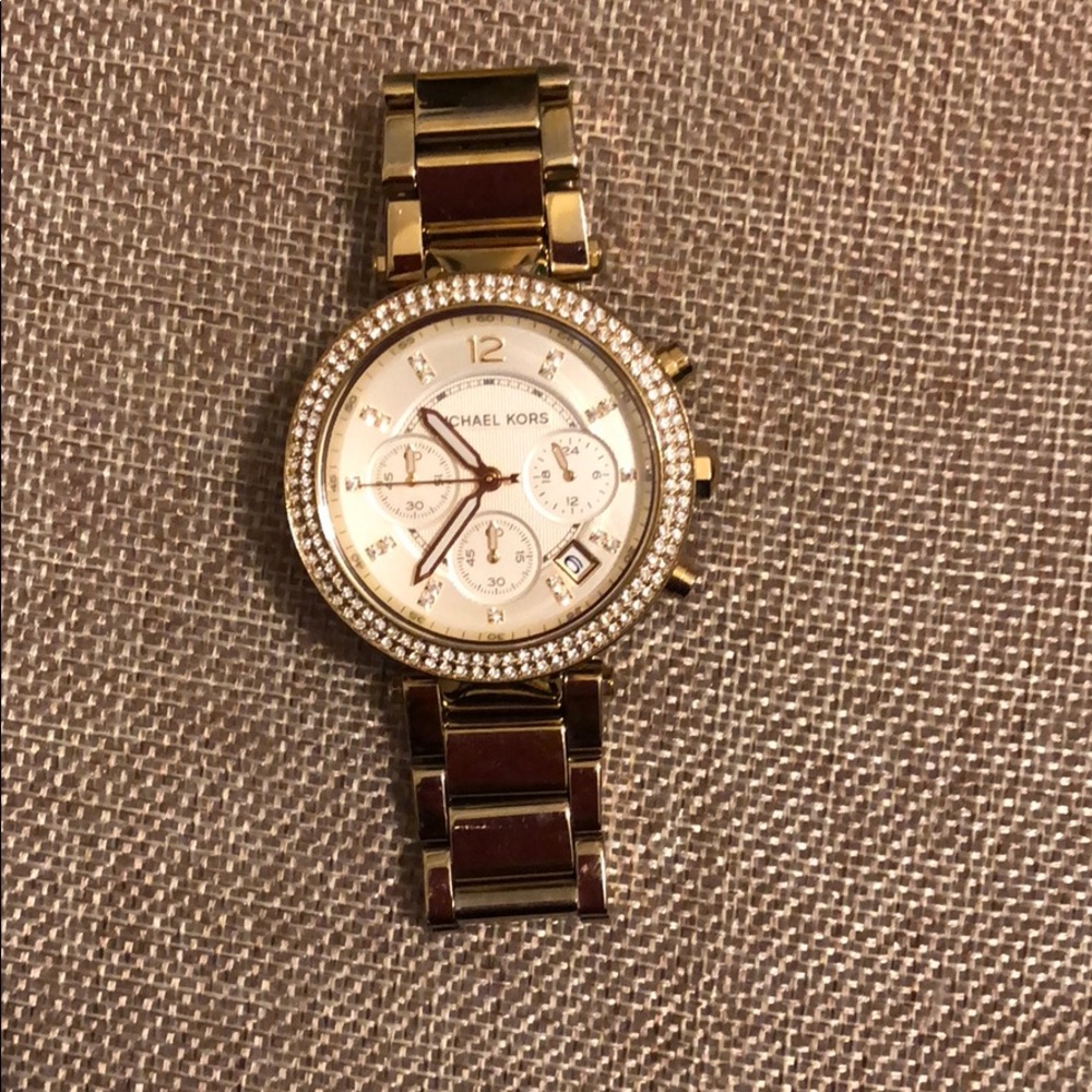 Gold Michael Kors Watch!